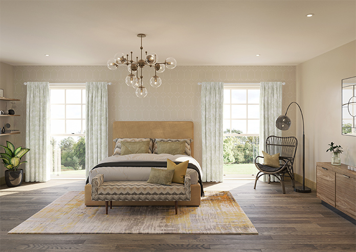 Maui, Pistachio - Made to Measure Curtains - Image 7